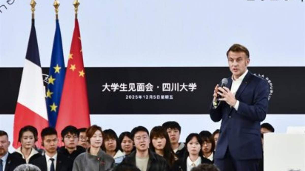 El presidente de Francia, Emmanuel Macron