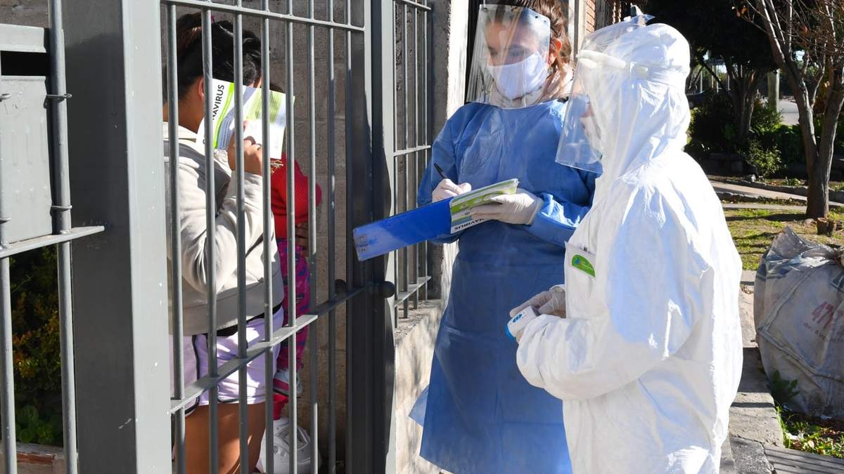 Coronavirus en Argentina. Fuente: (Twitter)