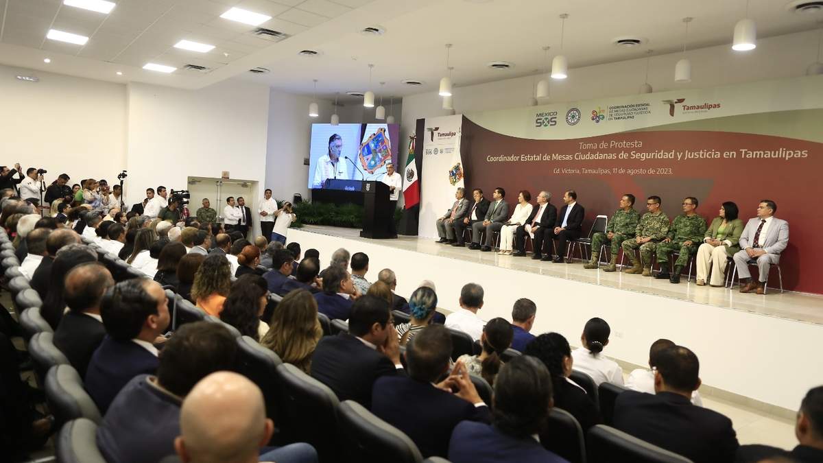 Tamaulipas, ejemplo de éxito; abajo de la media nacional en todos los delitos: coordinador de Mesas Ciudadanas de Seguridad y Justicia
