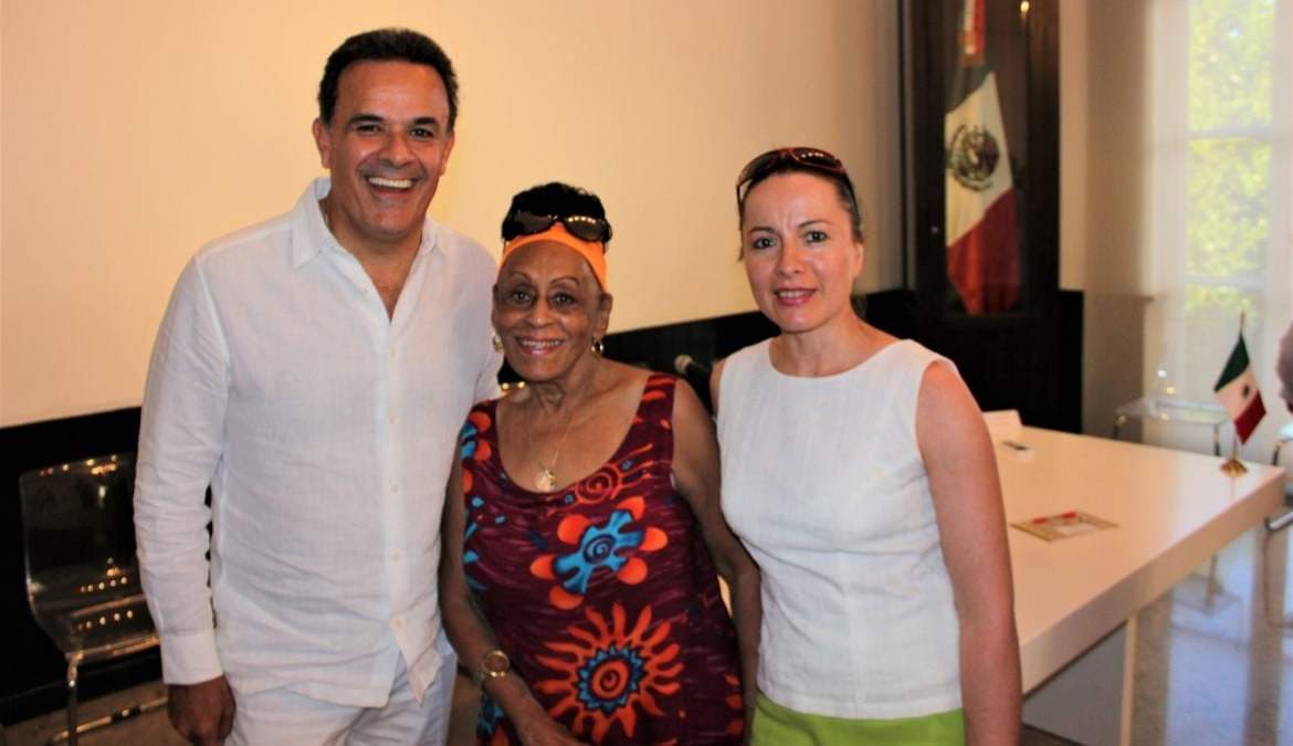 Fernando de la Mora, Omara Portuondo y Meza López