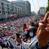Huelga general en Myanmar: el país se paraliza contra la dictadura