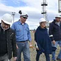 Santa Cruz: inauguran el primer sistema de almacenamiento subterráneo de gas