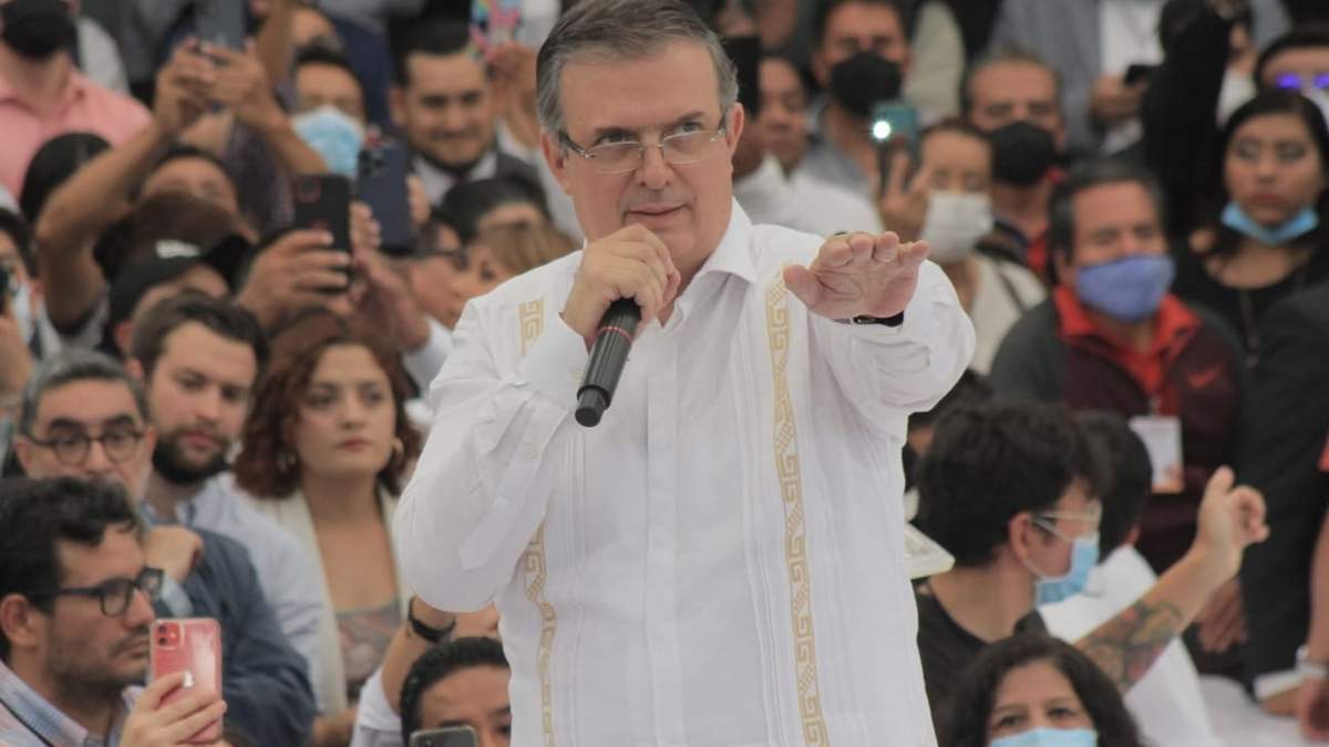 Marcelo Ebrard en Ecatepec