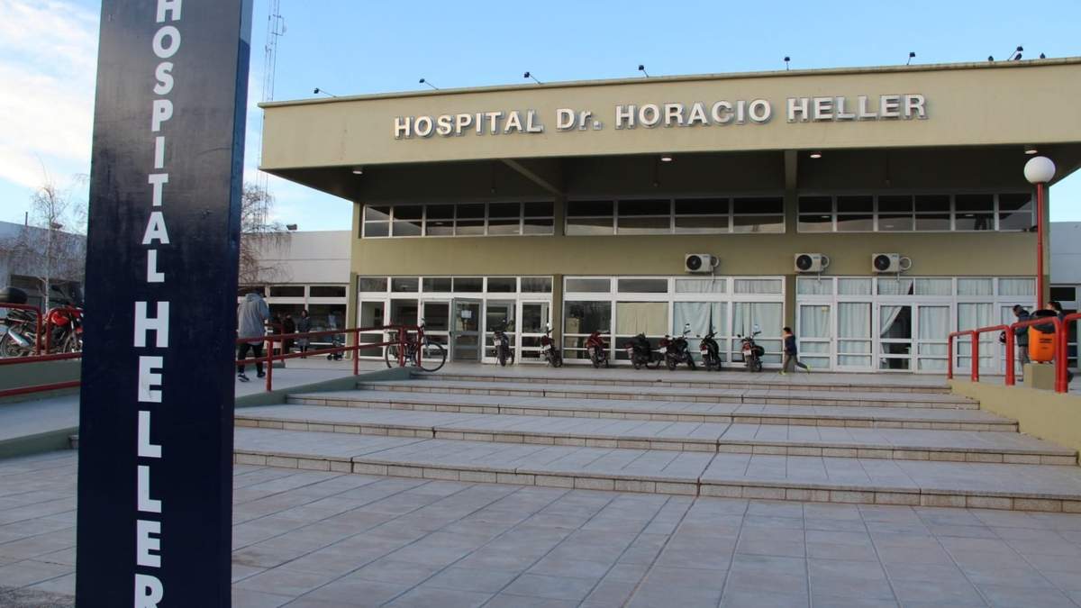 El Hospital Heller, de Neuquén. Fuente: (Instagram).