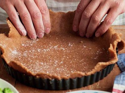 Masa de tarta integral: queda suavecita como manteca y lista para rellenarla con lo que te guste
