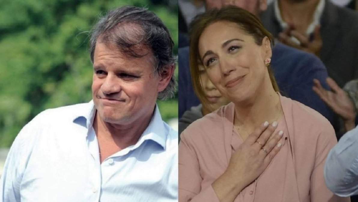 María Eugenia Vidal y Enrique Sacco. Fuente: (Instagram)