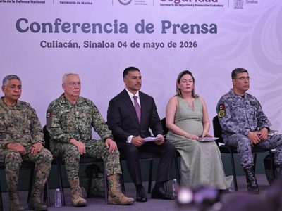 Harfuch anuncia que seguirán trabajando por la seguridad de Sinaloa tras caso Rocha Moya