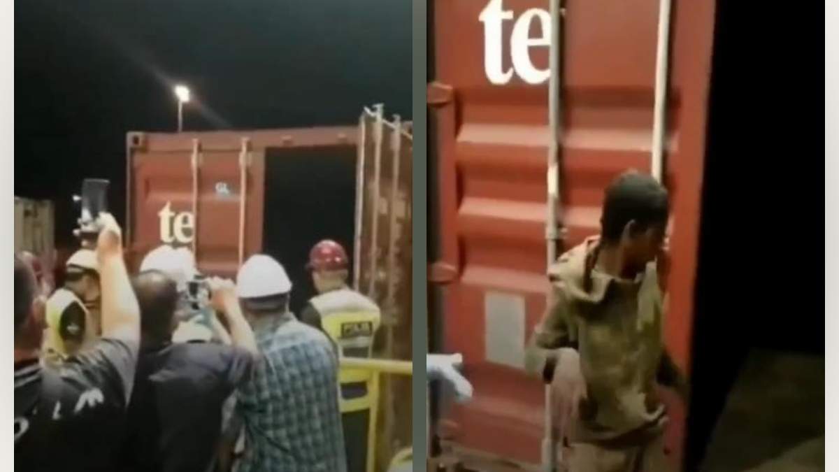 Adolescente que jugaba a las escondidas en Bangladesh es encontrado en un contenedor en Malasia