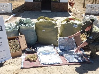 Gendarmería detectó acciones de contrabando y detuvo a tres personas