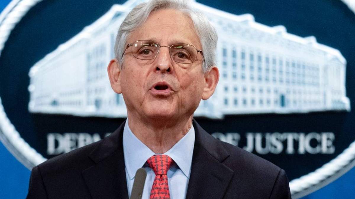 El fiscal general de EU, Attorney General Merrick Garland