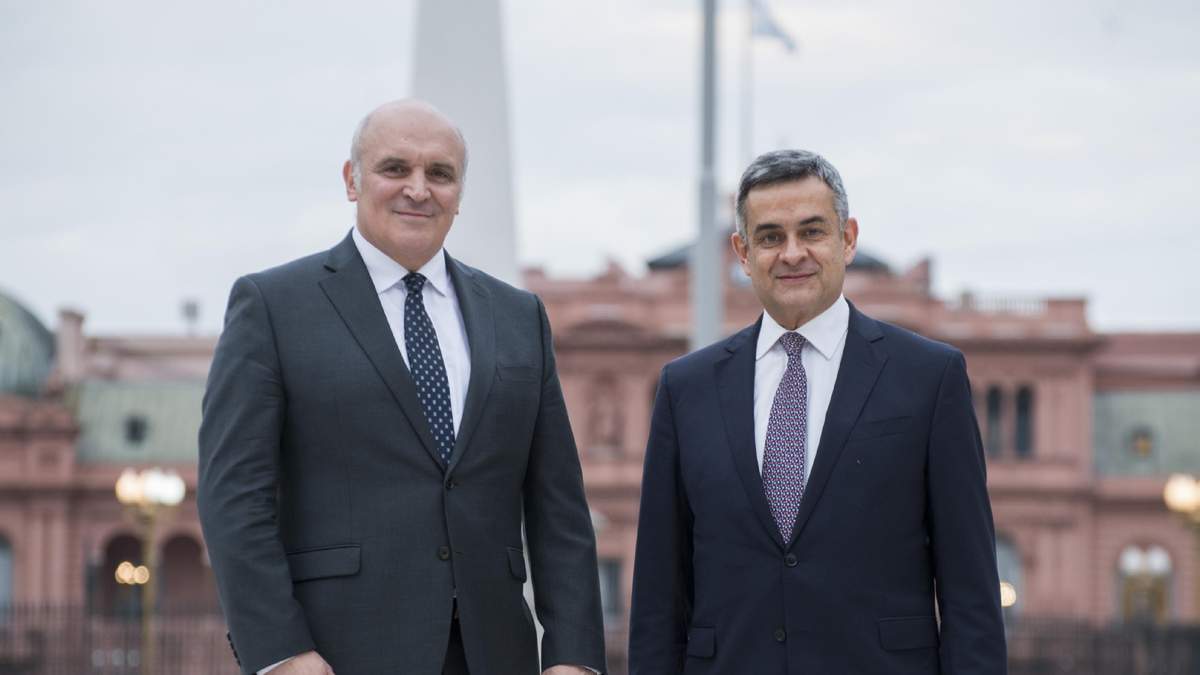 Imagen de Twitter del economista José Luis Espert y el periodista Luis Rosales quienes integraban una fórmula en 2019