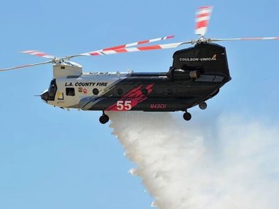 Llegará un helicóptero “gigante” para el combate de incendios y operará desde Bariloche