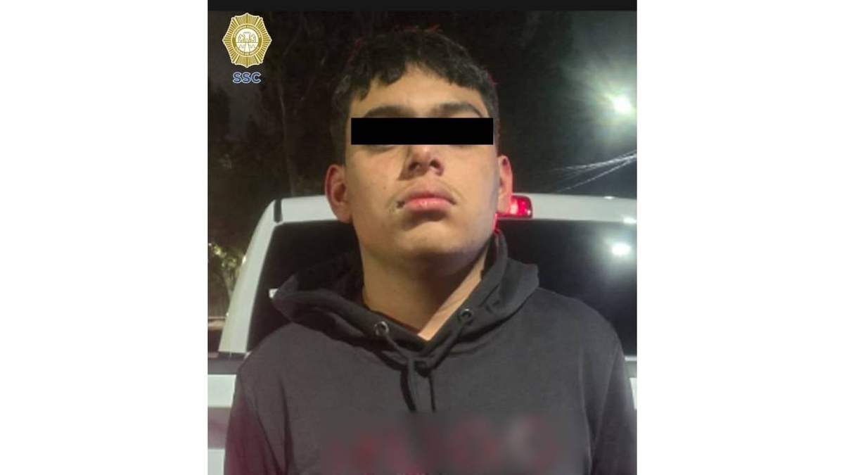 Joven detenido por un ataque con arma de fuego en la alcaldía Venustiano Carraza, en el que al menos una persona falleció por los impactos de bala