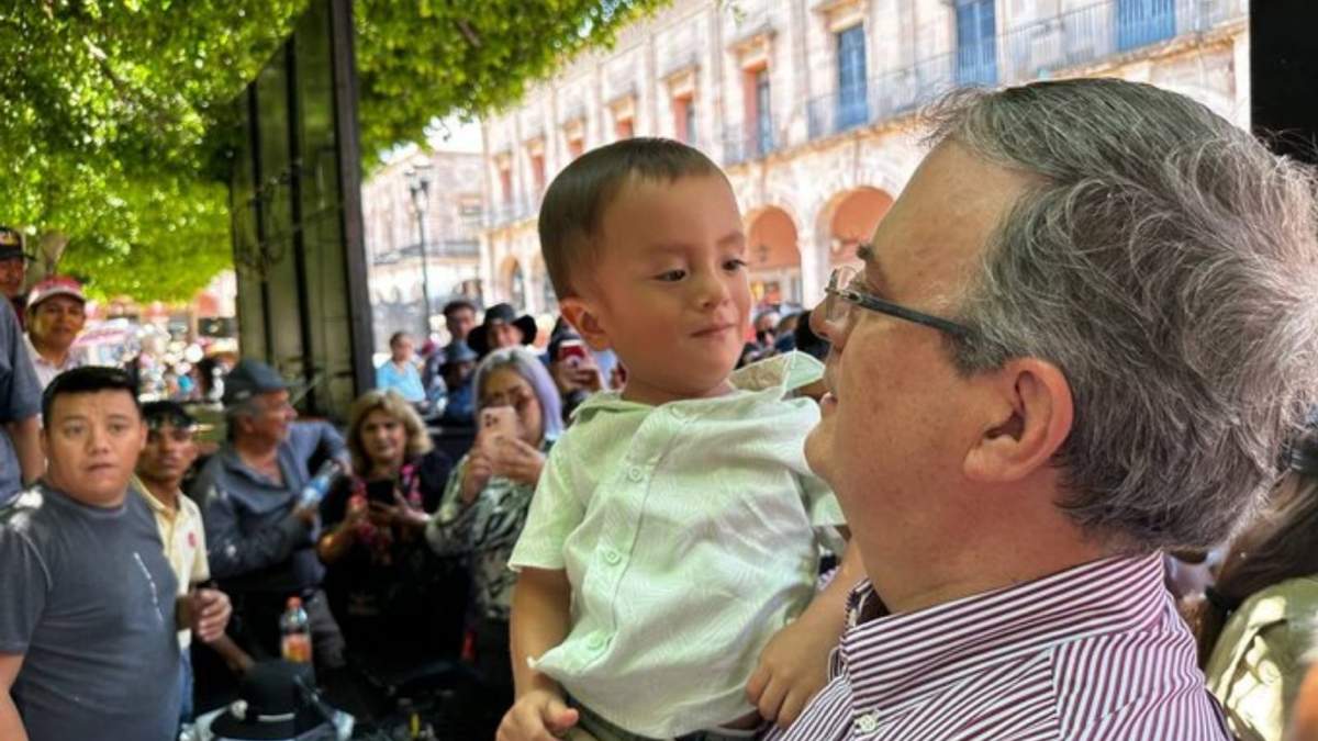 Marcelo Ebrard en Celaya, Guanajuato