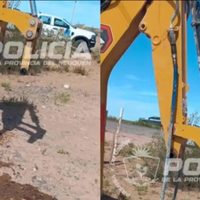 Robaron la punta de un martillo hidráulico de 800 kilos valuado en 18 mil dólares