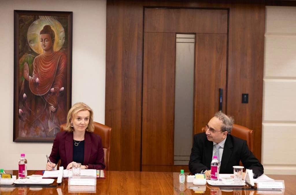 La ministra de Exteriores de Reino Unido, Liz Truss
