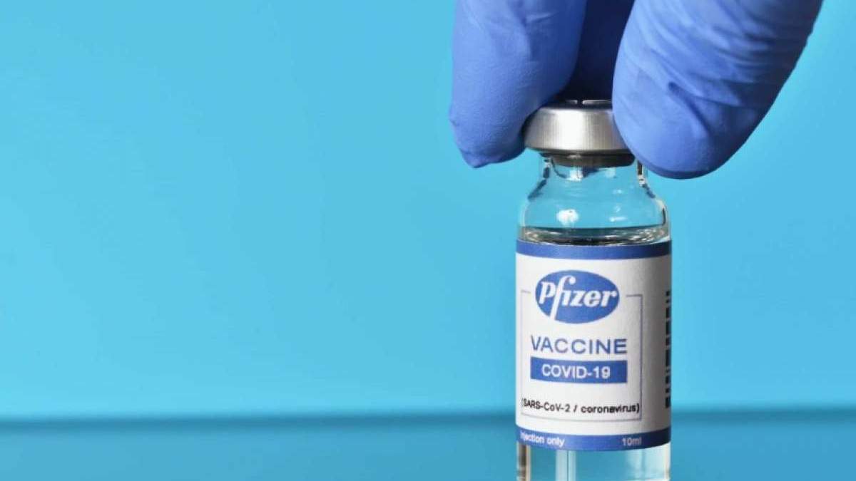 Dosis de la vacuna de Pfizer. Fuente: (Twitter)