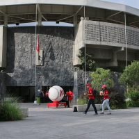 Asaltan el estadio de los Diablos Rojos del México