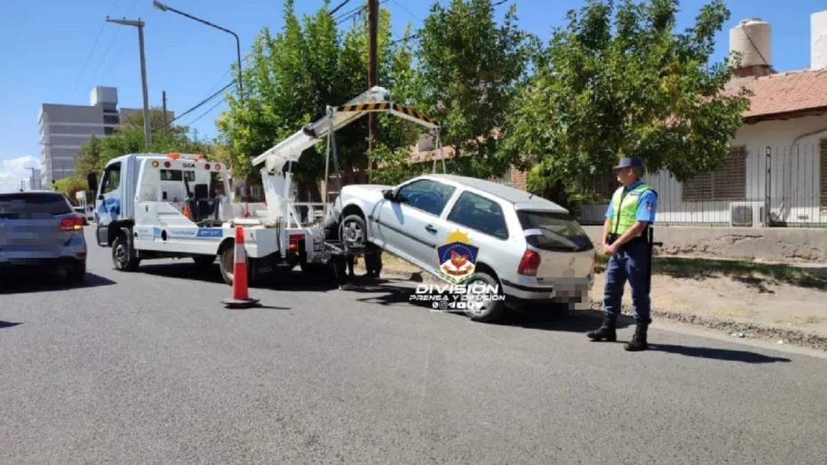 Los operativos de control vehicular se realizaron a media mañana. Fuente: (Policía Neuquén).