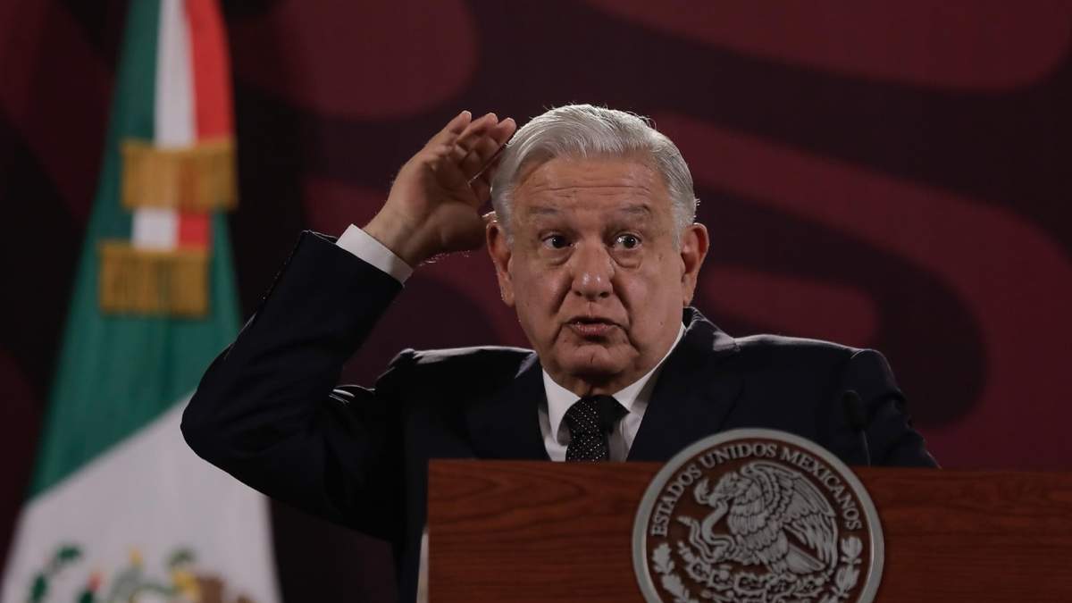 López Obrador en su conferencia