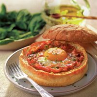 Si no se te ocurre qué cocinar, prepará estos deliciosos niditos de huevos con calabaza y queso