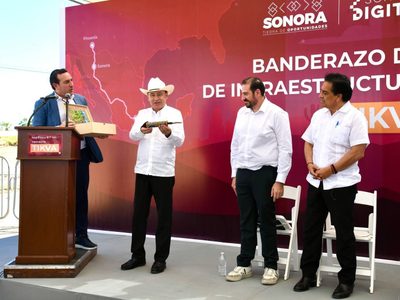 Durazo arranca obra de conectividad digital binacional con inversión de mil 250 millones