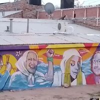 El Partido Obrero de Neuquén repudió la vandalización del mural en homenaje a la lucha de las madres