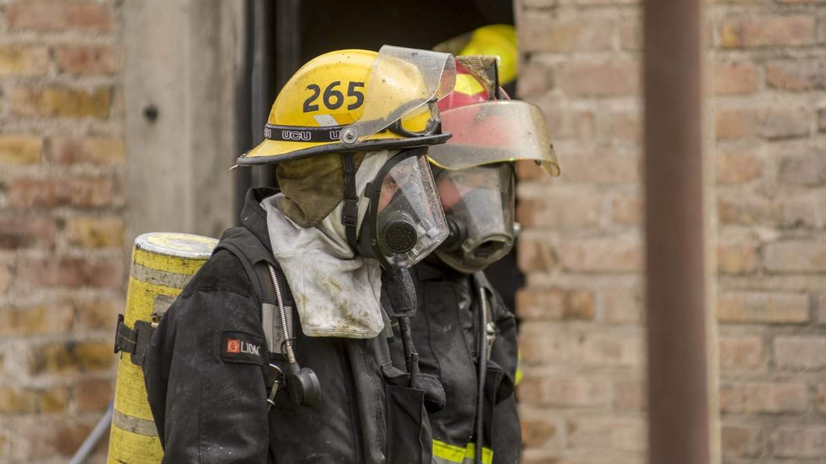 La Asociación de Bomberos repudió el hecho. Fuente: (Twitter)