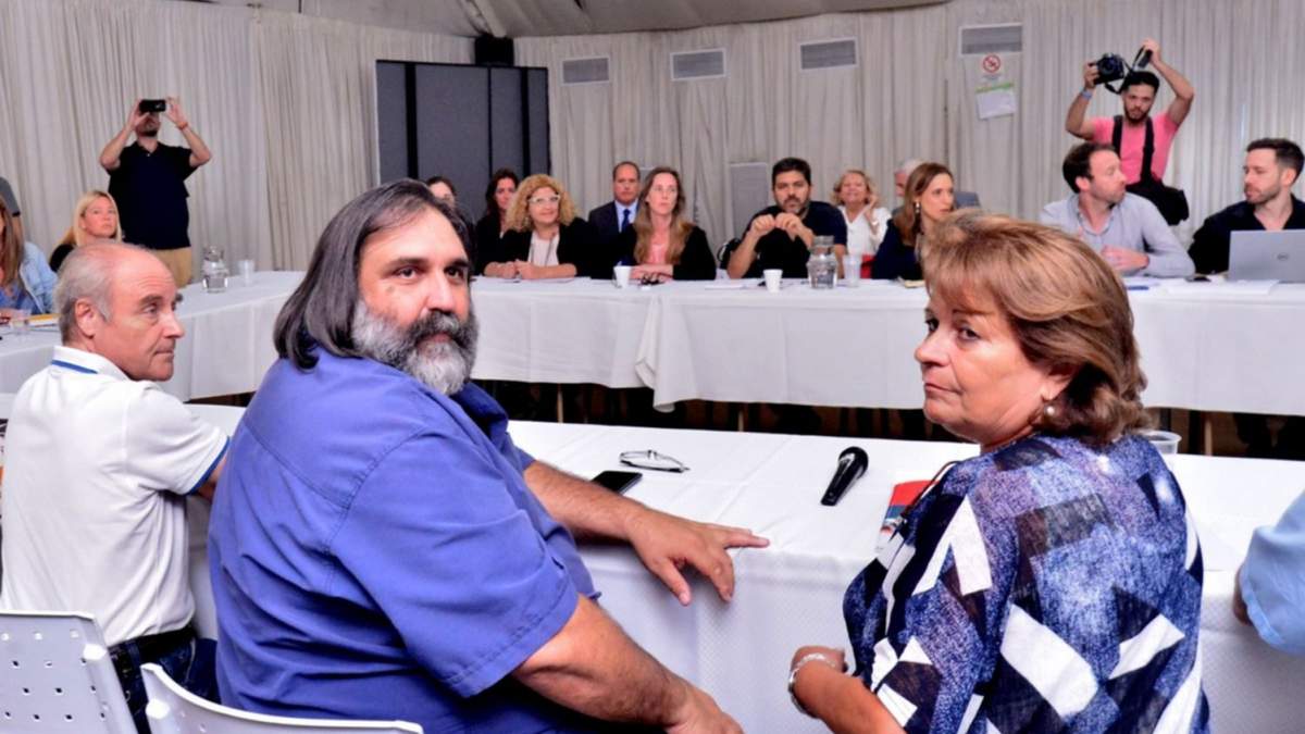 Gremios docentes de la provincia de Buenos Aires. Fuente: (Twiter)