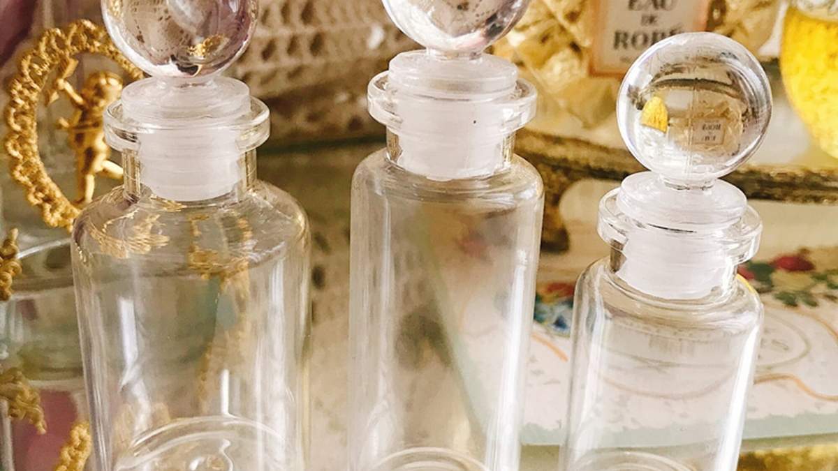 Frascos de perfume. Fuente: (Instagram)