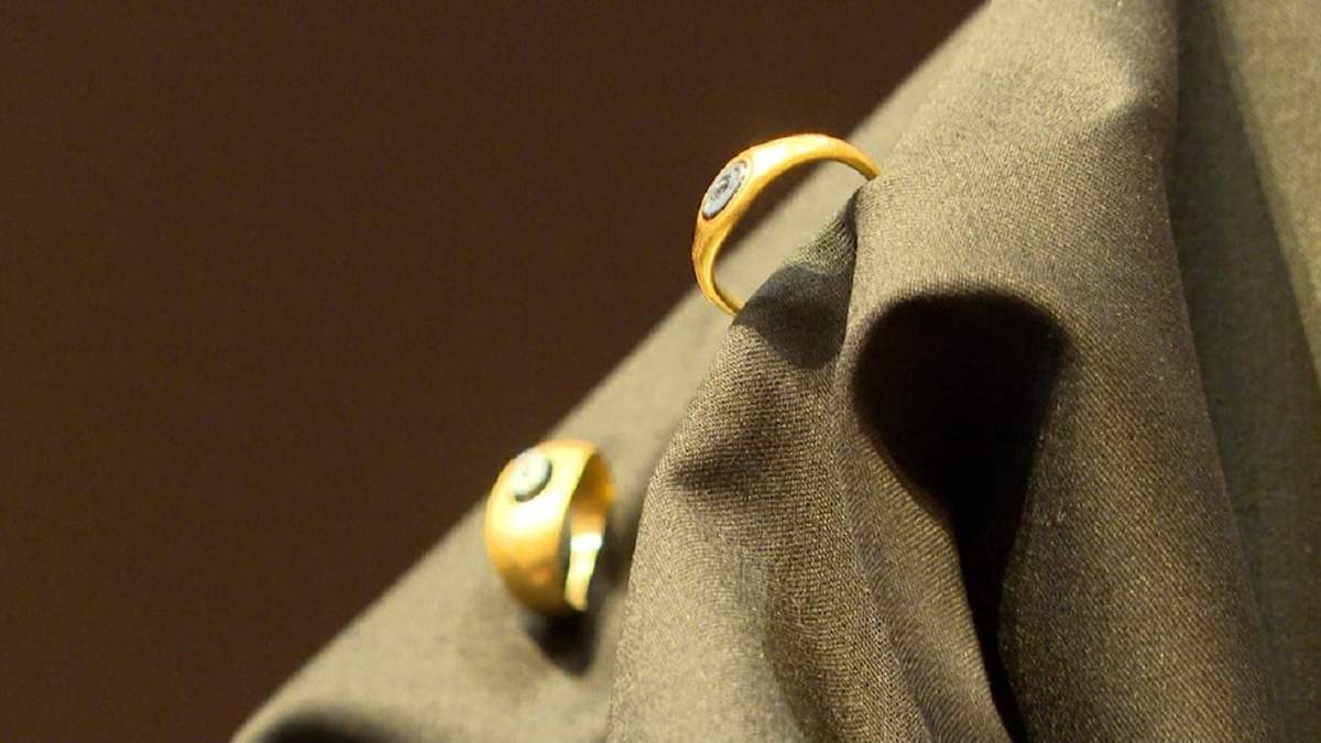 Imagen de los anillos encontrados