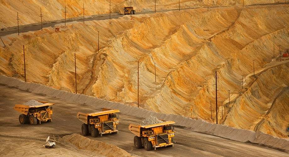 La extracción de minerales metalíferos, aumentó un 1% respecto del mismo período del 2024.