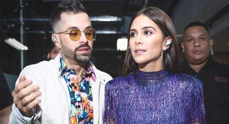 Greeicy Rendón y Mike Bahía. Fuente: (Instagram)