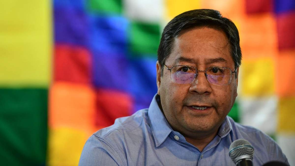 Luis Arce, presidente de Bolivia. Fuente: (Twitter)