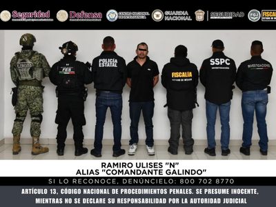 Detienen al “Comandante Galindo”, presunto líder del CJNG en el Edomex