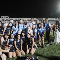 Inauguraron la iluminación led del Estadio Vicente Consoli de la Asociación Deportiva Centenario
