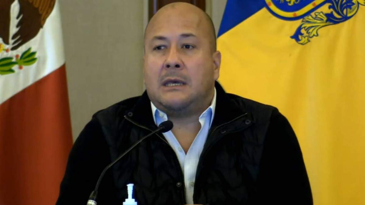 El gobernador Enrique Alfaro