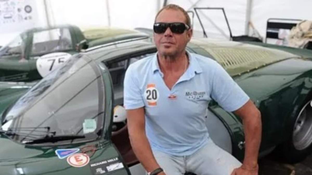 Actor y corredor de autos Chad McQueen