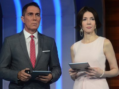 Cristina Pérez y Rodolfo Barili se llevaron una sorpresa en Telefe