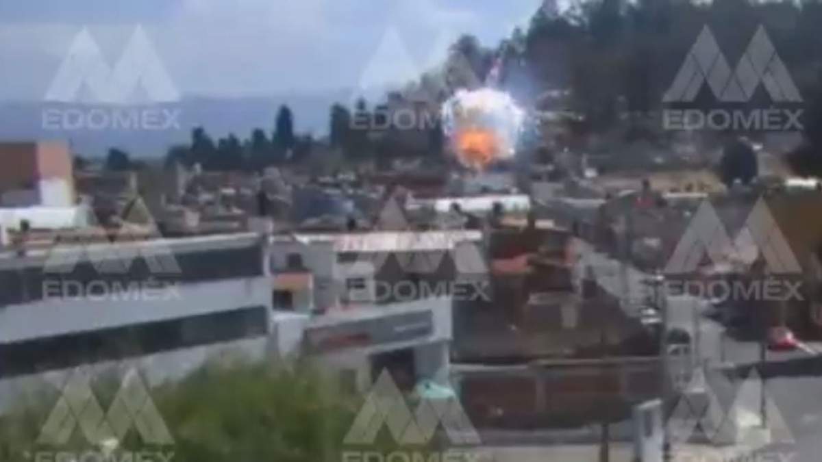 Momento de la explosión