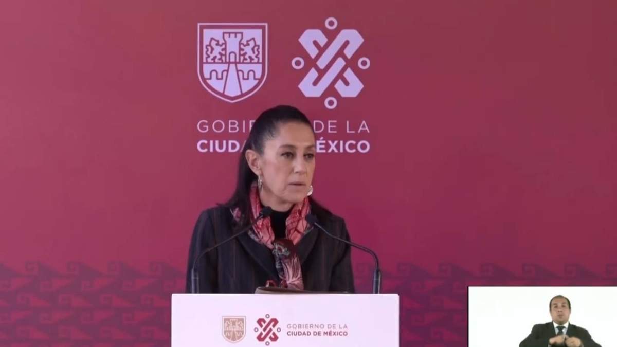 La jefa de Gobierno, Claudia Sheinbaum