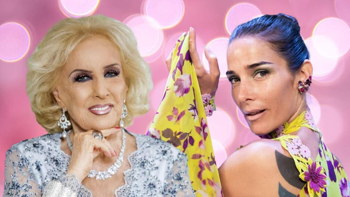 Mirtha Legrand y Juana Viale. Fuente: (Minuto Neuquén)