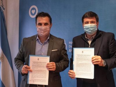 Darío Martínez y Daniel Arroyo impulsan proyectos energéticos en barrios populares