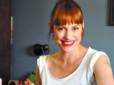 Nada la detuvo: Connie Ansaldi se las ingenió para ir a celebrar el cumpleaños de su papá