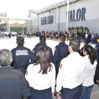 Homenajean a cinco policías abatidos durante emboscada en Oaxaca