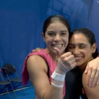 Gabriela Agúndez y Alejandra Orozco califican a la final de plataforma de 10 metros individual