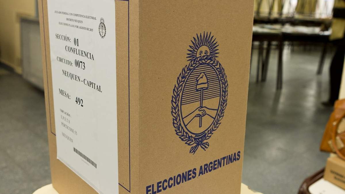 Neuquén elegirá dos diputados nacionales y un representante en el Parlamento del Mercosur. Fuente: (Emiliano Ortiz)