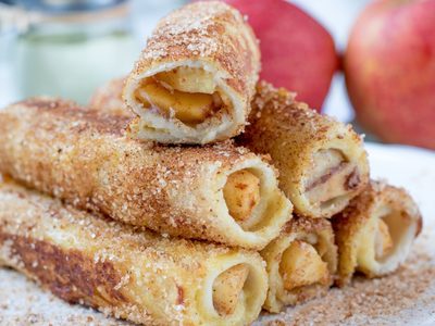 ¡Deliciosos y fáciles! Rollitos de manzana para disfrutar en cualquier momento