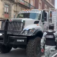Guardia Nacional resguarda inmediaciones de la SCJN ante plantón “escudo AMLO”