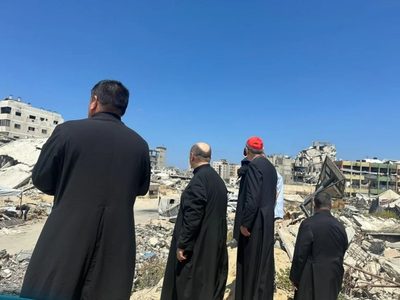 Gaza: sacerdotes argentinos le ponen cuerpo al horror